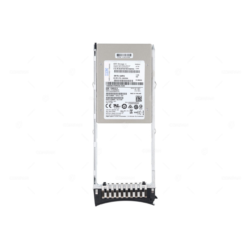 02AM752 IBM SSD 1.6TB 12G SAS 2.5" SFF HOT-SWAP FOR DS8880